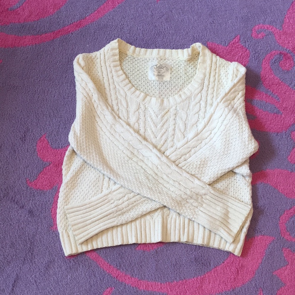Justice Cropped Sweater